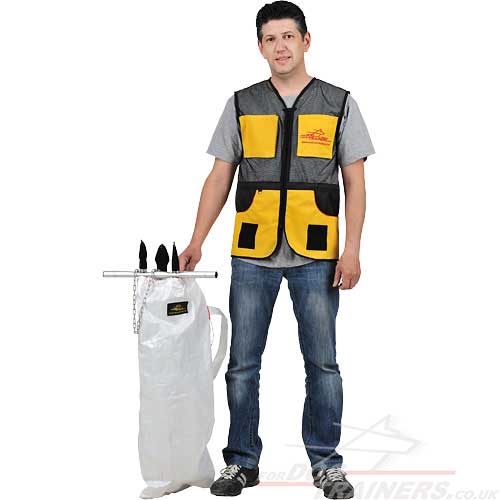 Dog training vest